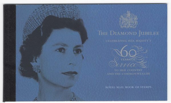 GB 2012 DY04 Diamond Jubilee Prestige Booklet - face value(Apr 2025) £22.84