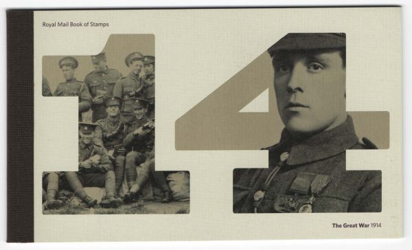 GB 2014 DY11 Great War 1914 Prestige Booklet - face value(Apr 2025) £17.91