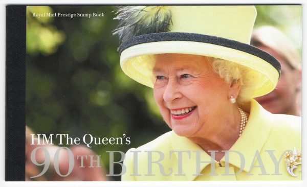 GB 2016 DY17 HM The Queen's 90th Birthday Prestige Booklet - face value(Apr 2025) £30.06