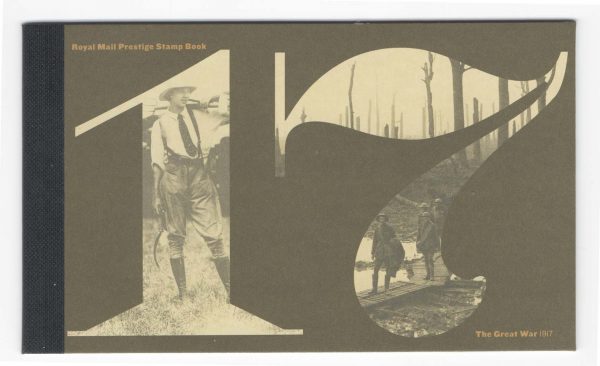 GB 2017 DY22 The Great War 1917 Prestige Booklet - face value(Apr 2025) £30.21