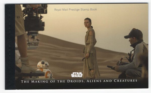 GB 2017 DY23 Making-Droids/Aliens -Star Wars Prestige Booklet - face value(Apr 2025) £31.74