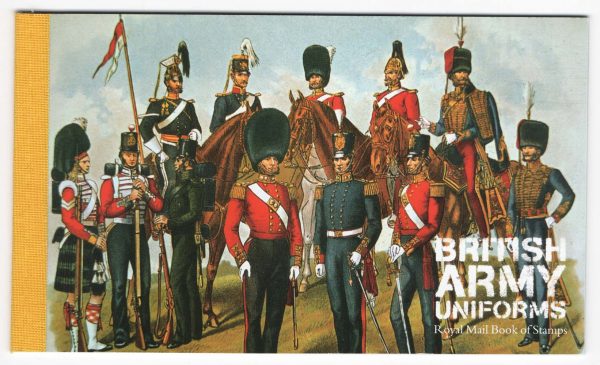 GB 2007 DX40 British Army Uniforms Prestige Booklet, current face value (4/25)= £17.08