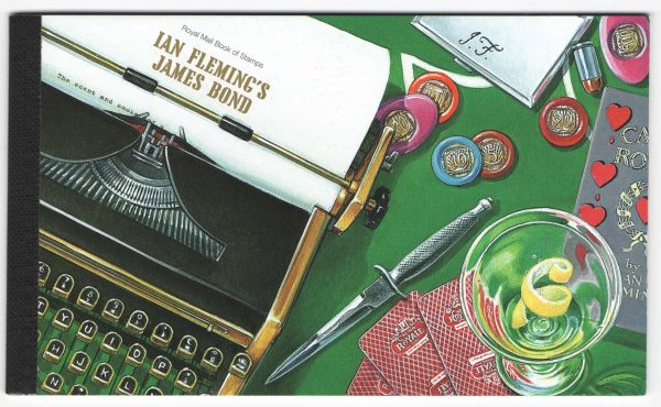 GB 2008 DX41 James Bond Prestige Booklet, current face value (4/25)= £26.44