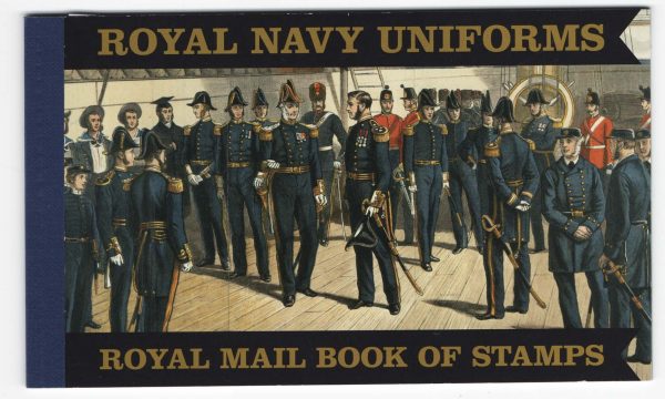 GB 2009 DX47 Royal Navy Uniforms Prestige Booklet, current face value (4/25)= £17.10