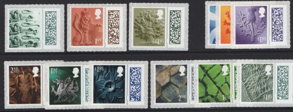 GB 2022 Barcoded KC3 Regionals 2nd, 1st & £1.85 x4 regions um face £17.40