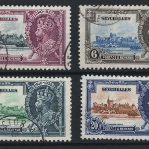 Seychelles 1935 Silver Jubilee set vfu
