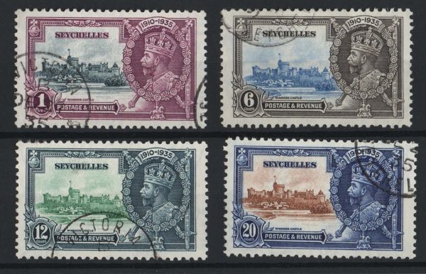 Seychelles 1935 Silver Jubilee set vfu