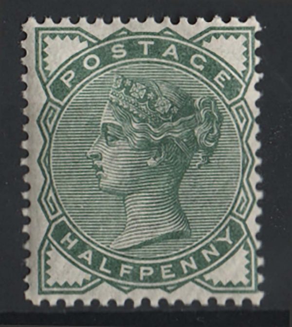 GB 1880 ½d deep green vf mint sg164 c£55