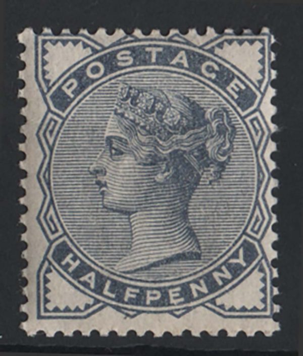 GB 1883 ½d slate-blue um sg187 c£35 as mm