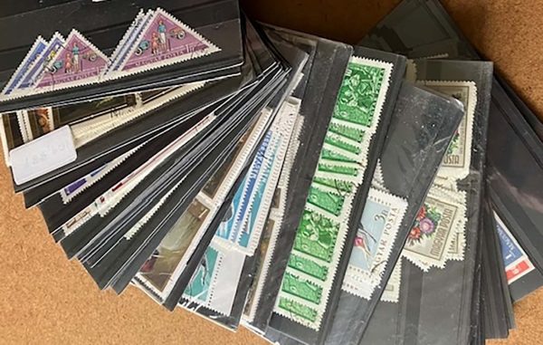 Hungary  Dealers stock on cards, 1918 - 1971,  including 1918 Fiume fine mint Postage Due 30f red & green, sgD40, Mix of um/FM & FU. Priced to sell ~£65 in 2005
