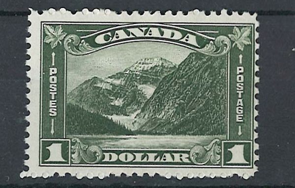 Canada 1930 $1 olive green sg303 f mint c£120