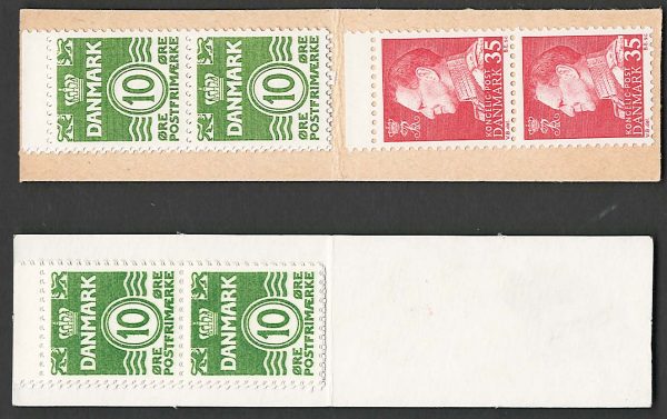 Denmark 1963 1k Numeral & Frederik booklet SB51s cat £34 + '63 2k