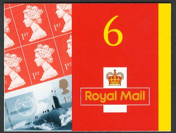 GB Booklets - SA  PM02 6x 1st incl 2x Submarines
