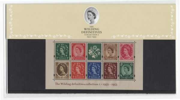 GB 2002 Wildings 1p-50p m/sheet pres pack #59
