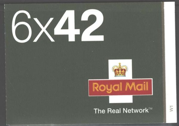 GB Booklets - SA  NA2 6x 42p, Real Network cyl W1