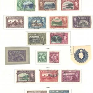#1109 Trinidad & Tobago 1938 1c - $4.80 m&u incl vfu $4.80 c£60+