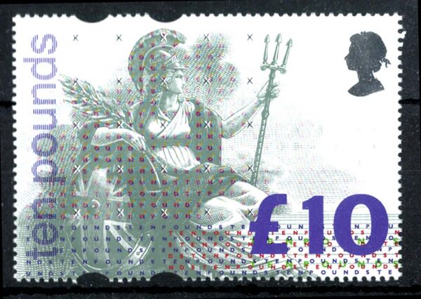 GB 1993 £10 Britannia  um