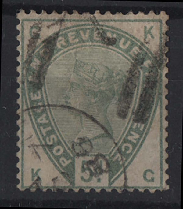 GB 1883 5d green fu, good colour sg193 c£210