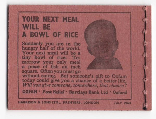 GB Booklets  Q02p 6s phosphor July 1965