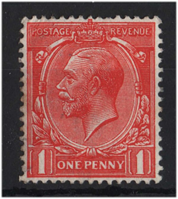GB 1912 1d Scarlet-vermilion m/mint, minor gum tone spot Spec N16(14) sg361 c£12