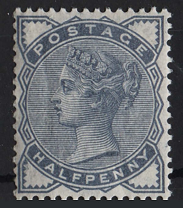 GB 1883 ½d slate sg187 um, minor gum wrinkle c£35 as mm