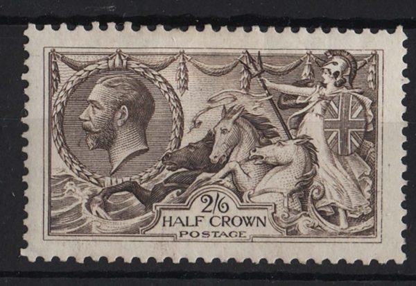 GB 1913 Waterlow 2/6d sepia-brown sg400 f mint (tiny corner crease) v fresh