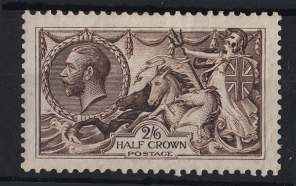 GB 1913 Waterlow 2/6d deep sepia-brown sg399 f mint