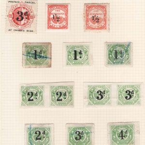 GB Railway  Great Northern Railway m&u range [13] incl imperf pair 2d+
