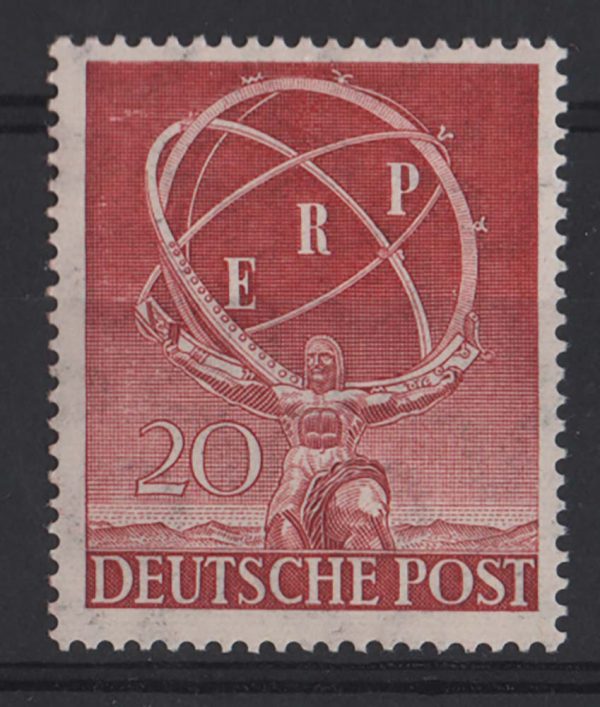 Germany - Berlin 1950 European Recovery Programme 20pf sgB71 vf mint c£140