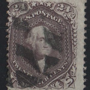 USA 1861 Washington 24c sg74 vgu c£350