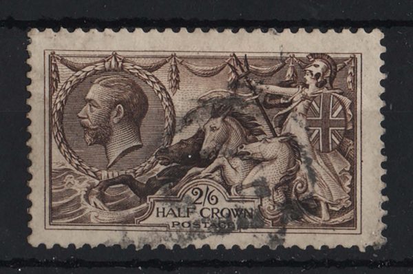 GB 1913 Waterlow 2/6d deep sepia-brown sg399, odd nibbled perf otherwise fu