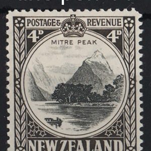 New Zealand 1936 4d line perf 14 vf mint sg583c c£100