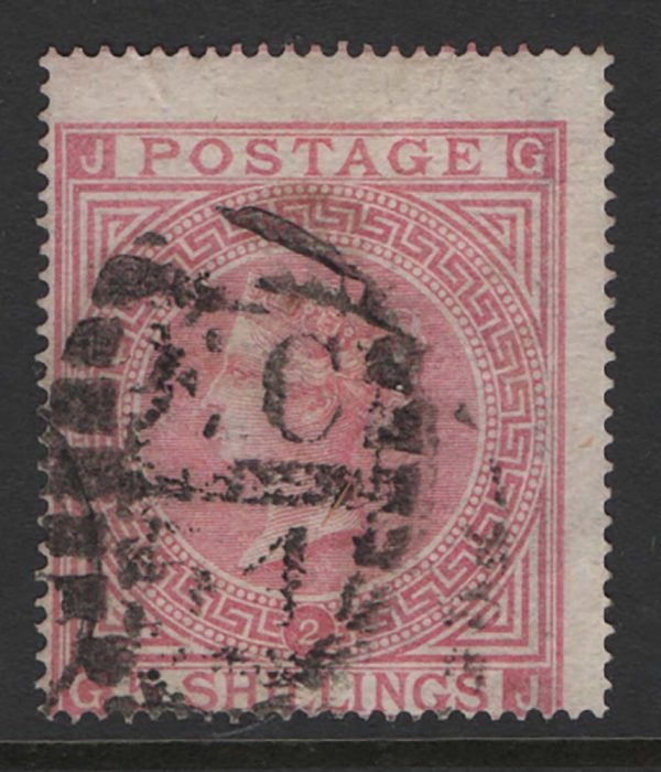 GB 1867 5s pale rose plate 2 sg127 vgu c£1500