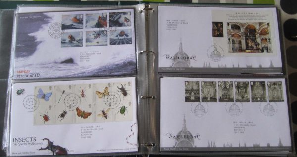 GB Collections  Album FDCs Jan  2006 Animal Tales - May 2011 Morris