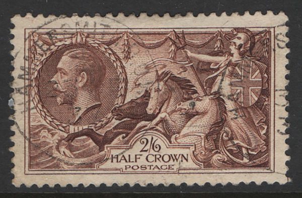GB 1934 2/6d re-engraved sg450 superb used, crisp cds c£40