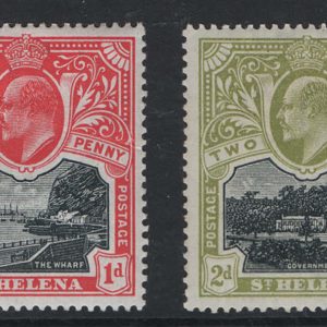St Helena 1903 ½d - 6d fine mint sg55-8 cat £40+