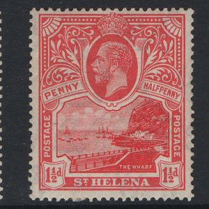 St Helena 1922 ½d - 3d set of 3 very fine mint sg89-91 cat £35