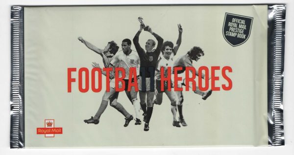 GB 2013 DY07 Football Heroes Prestige Booklet - face value(Apr 2025) £29.26