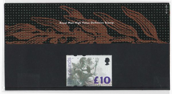 GB 1993 £10 Britannia pres pack #28 sg1658