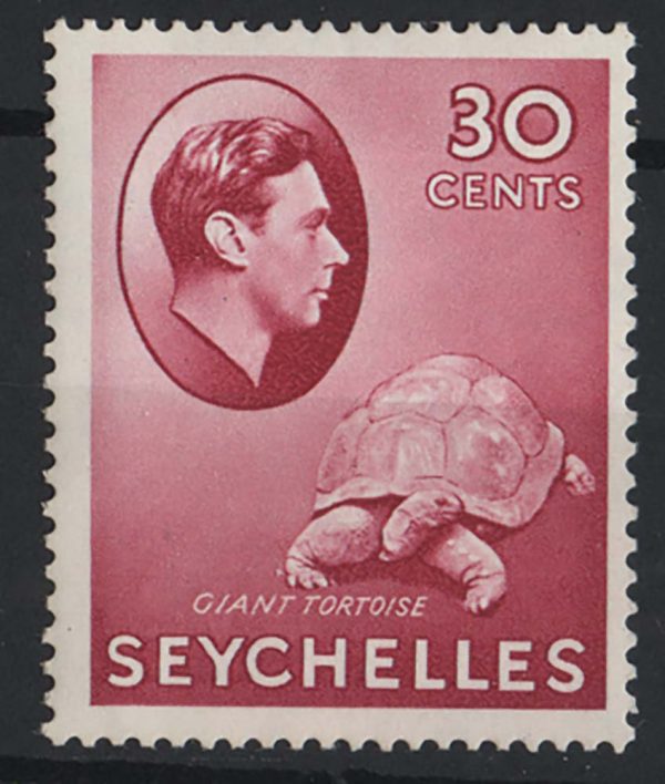 Seychelles 1938 30c carmine sg142 f mint c£55
