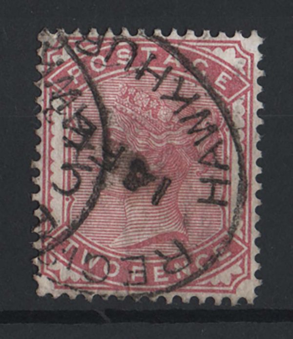 GB 1880 2d pale rose sg168 fu c£120