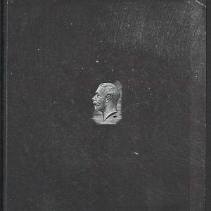 GB 1912 Medal head die proof between stages 1a & 1b, diagonal line between kings