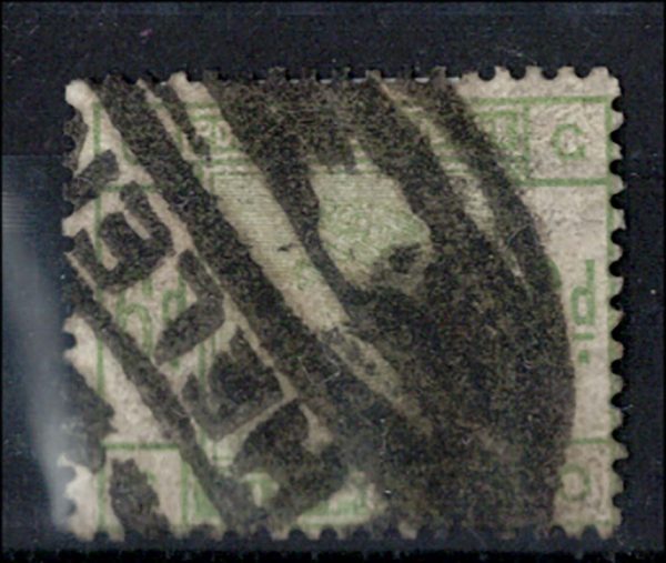 GB 1883 6d green sg194 heavy used cat £240