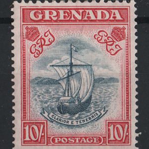 #764 Grenada 1937 10s perf 12x13 sg163 vf mint