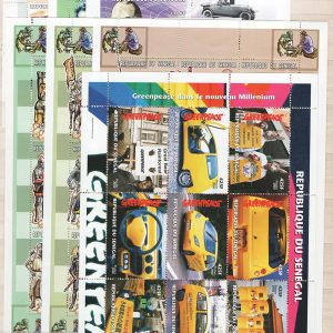 #917 Senegal 1999-2000 group of 7 um m/sheets incl 1999 Chess set of 3 m/sheets