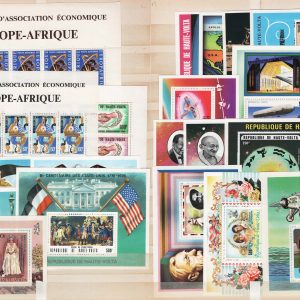 #966 Upper Volta Group of 23 um m/sheets