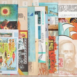 #054 Brazil 1972-1999 range of 23 m/sheets um