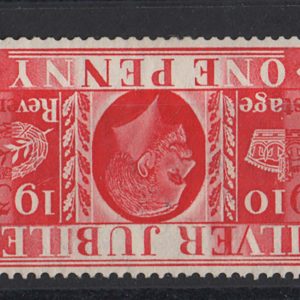 #502 GB 1935 Silver Jubilee wmk inverted set of 3 um sg453wi-455wi