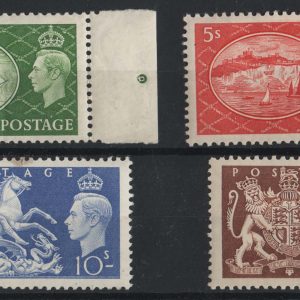 #544 GB 1951 Festival High values 2/6d - £1 set of 4 mint