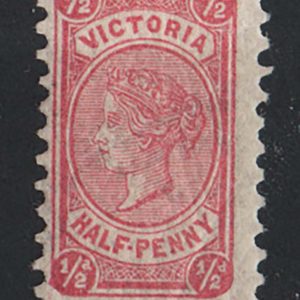 #984 Victoria 1873 ½d lilac-rose perf 13 vf mint sg176a  29